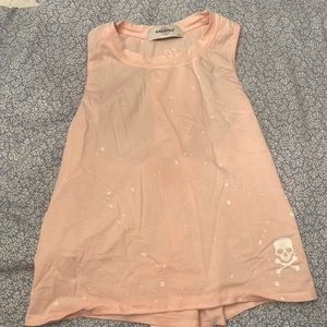 Pink soul cycle tank top